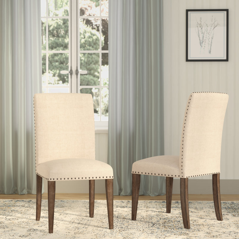 Chaise de salle à manger rembourrée Carr