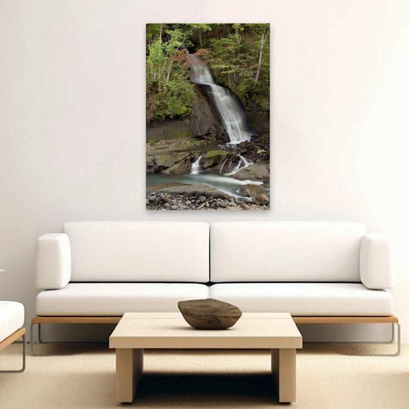 Hokkaido Waterfall # 6 - Photographie, Japon, Asie, art, H 60 po x l 40 po