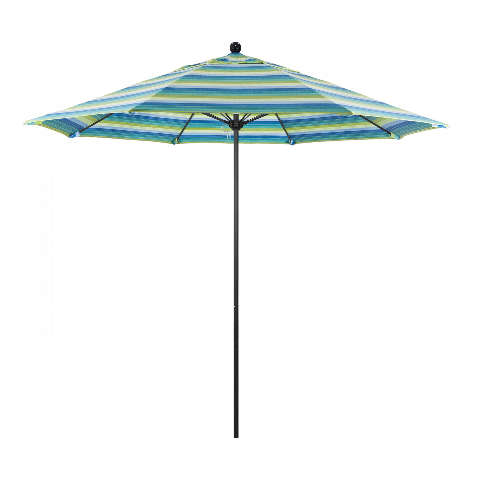 Maria 108'' Sunbrella® Outdoor Umbrella, Seville Seaside Stripe Sunbrella®