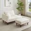 Chaise longue et tabouret rembourrés Finken-1079470197