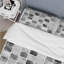 Ensemble de housse de couette gris Midcentury Mosaic Tiles IV - Midcentury-109174645