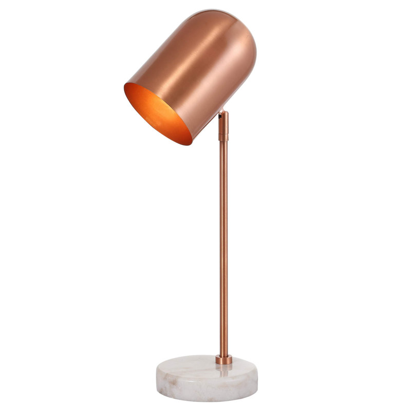 Lampe de bureau 22 po Ashley, Cuivre