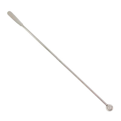 Paddle Agitator Stainless Steel Coffee Beverage Stirrers Stir Cocktail Drink Swizzle Stick With Small Rectangular Paddles