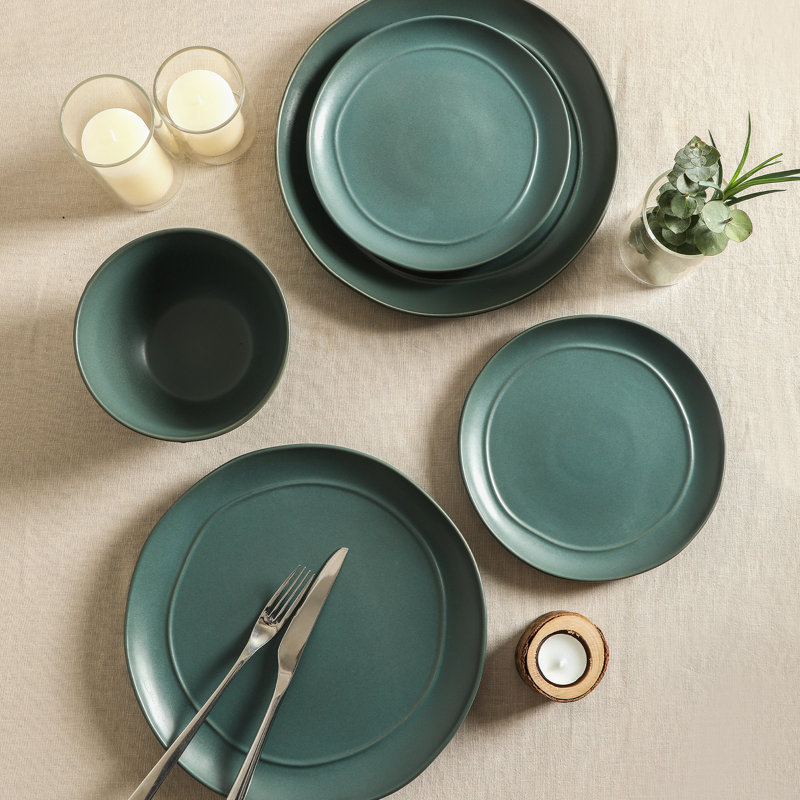 Service de table 24 pièces Stone Lain Infinity, Vert