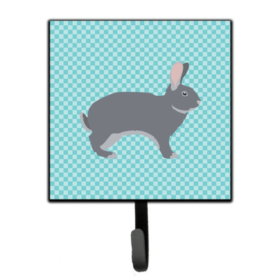 Organisateur de clés murales avec crochets clés géant chinchilla lapin Pio