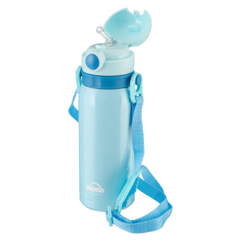 Symple Stuff 450ml Drinking Glass, Blue