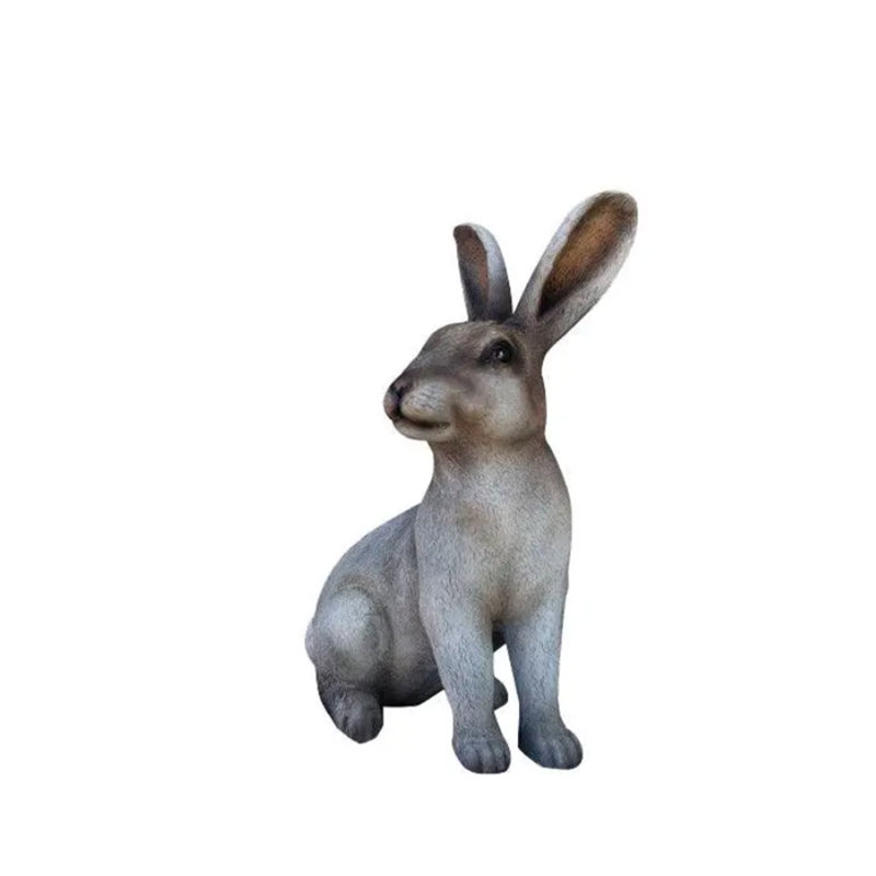 Rosalind Wheeler Rabbit Life Size Statue | Wayfair