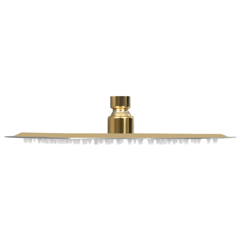 Gero Rain Fixed Shower Head, Gold