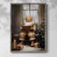 «Christmas Holiday Art», série 2-Lxxvi, reproduction encadrée - bois massif XMAI81854-1215298600
