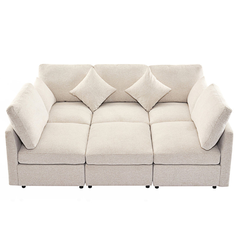 Sectional Sofa, Sofa Couch, Modular Sofa, Beige