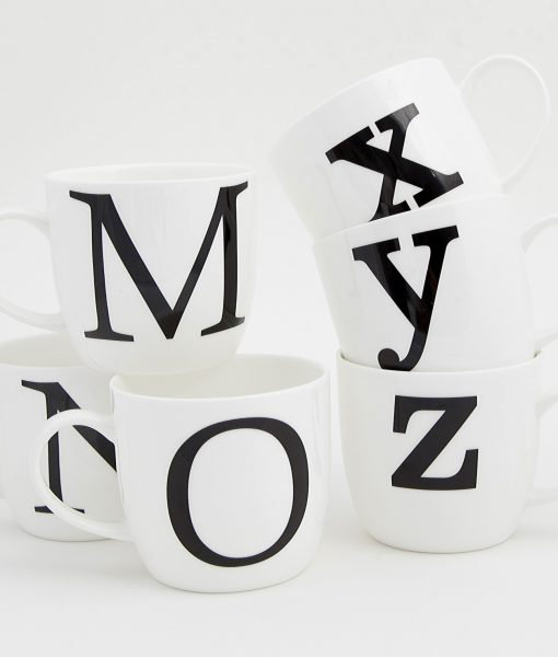 Rhuddlan Bone China Coffee Mug, Y