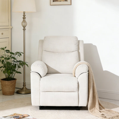 75cm Wide Chenille Wall Recliner Standard Recliner