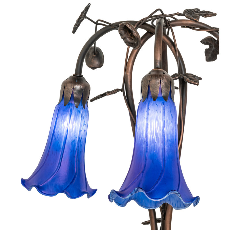 Lampe sur pied 3 lumières 58 po Tiffany Pond