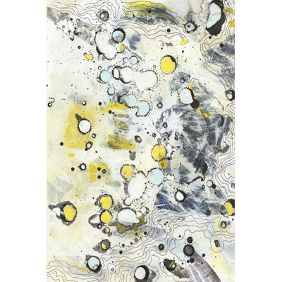 Topo II by Jodi Fuchs - Wrapped Canvas Rectangle Painting