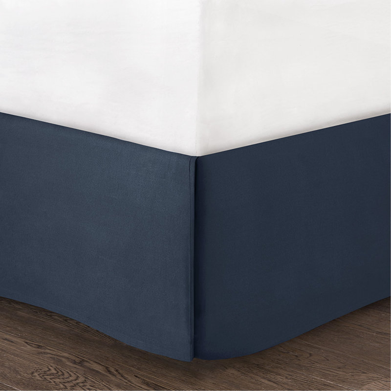 Ensemble d'édredon simple avec draps, Édredon lit simple + 6 pièces incluses, Marine