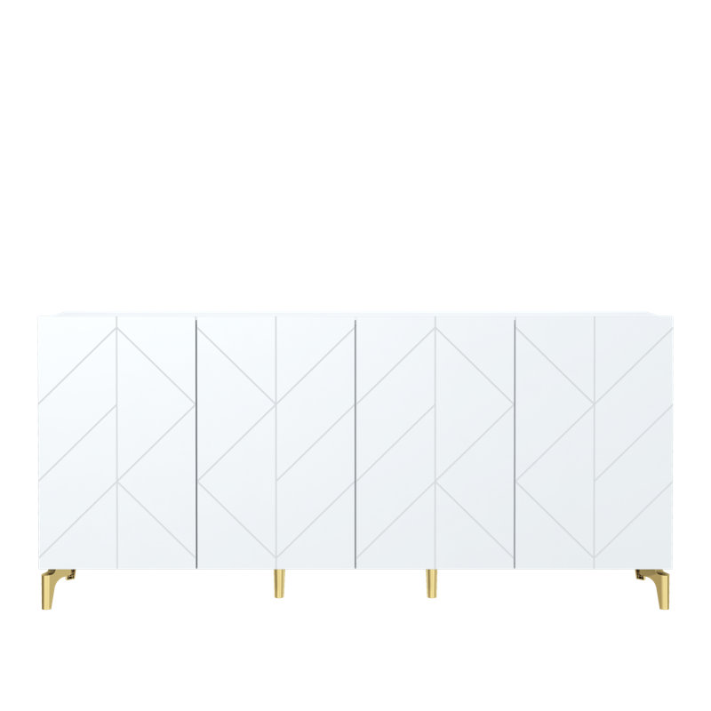 Sasithorn 70.9" Wide Sideboard, White
