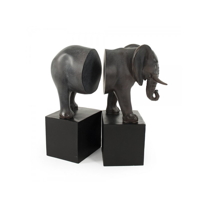 Elephant Bookends
