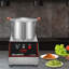 Robot culinaire et hachoir à légumes, bol de 7 litres, 750 W, en acier inoxydable de qualité alimentaire, avec 2 lames supplémentaires en forme de S, multifonctionnel pour hacher les légumes, la viande, les céréales et les noix.