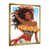 Gold Single Picture Framed