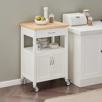 Phelan 60 cm W Kitchen Cart with Top