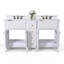 Ensemble de meuble-lavabo double 60 po Adeline-36985601