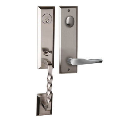Ensemble de poignée Bravura 915-935 avec levier méridien en nickel satiné - R