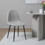 Linen Blend Upholstered Metal Side Chair-11780132-11780130