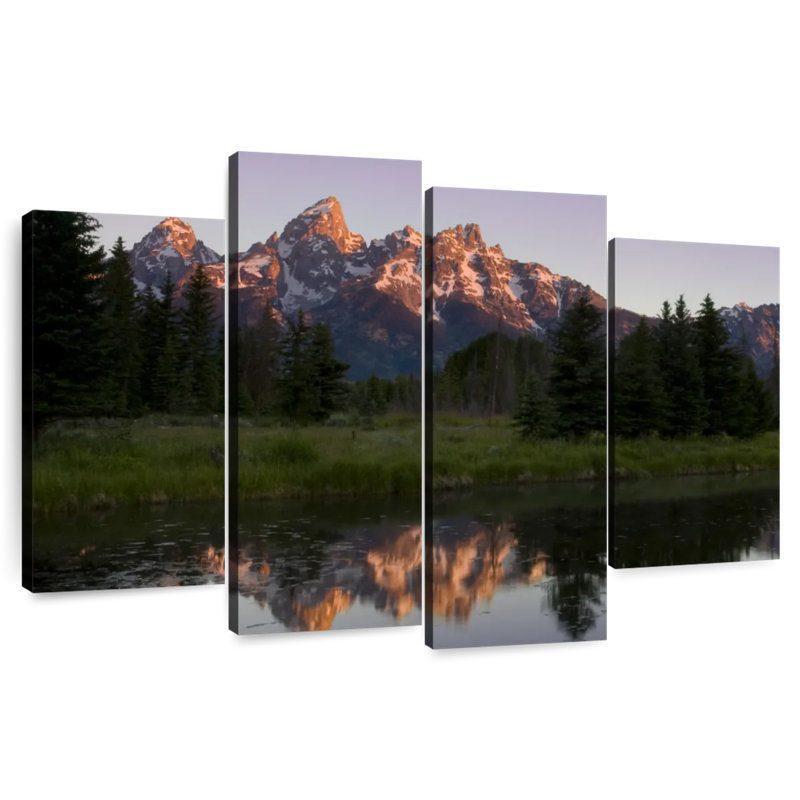 Alvord reflet de Grand Teton