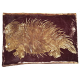 Porcupine II Velvet Rectangular Pillow Cover