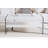 Double rectangular coffee table. The board surface is MDF, with white stickers