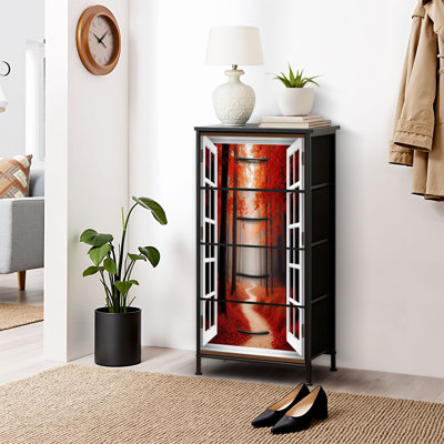 Commode pour commode de chambre à coucher pour garde-robe d'automne Fall Forest Autumn