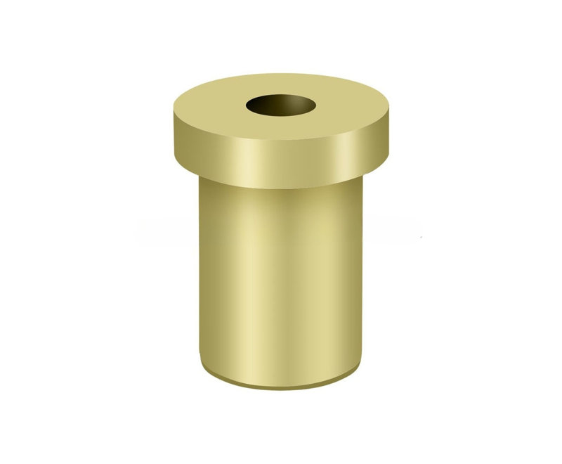 Deltana PB985U3 Pivot Base; Bright Brass Finish, Polished Brass