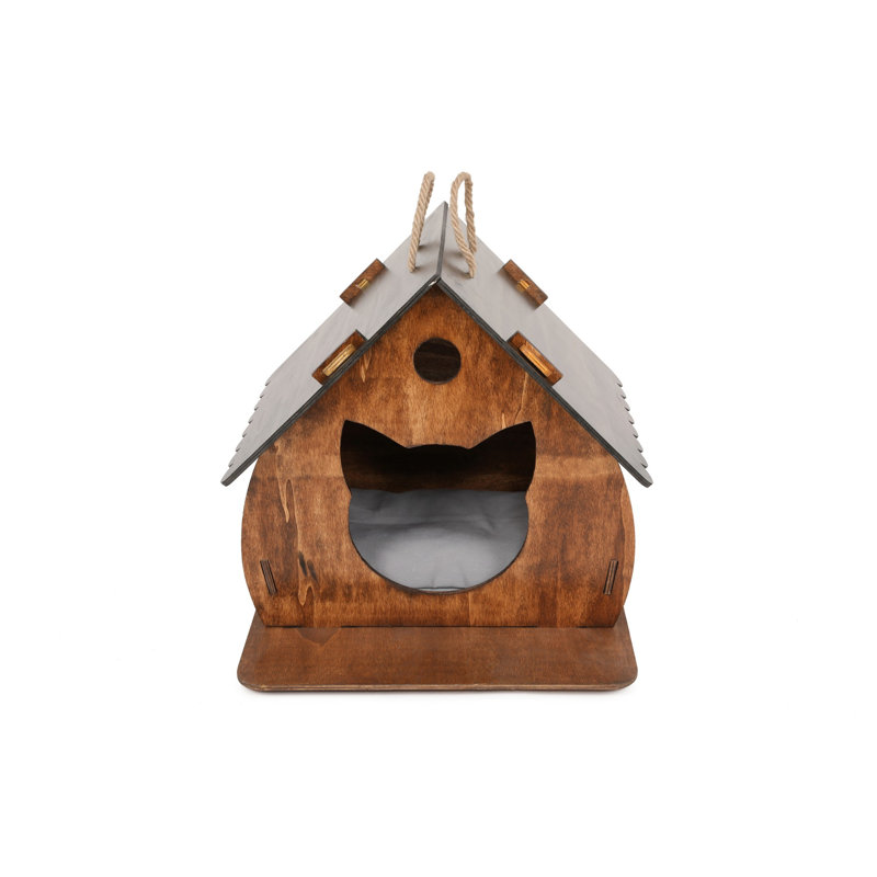 Fonction de mobilier spécialisé Johnathon, Noyer / anthracite