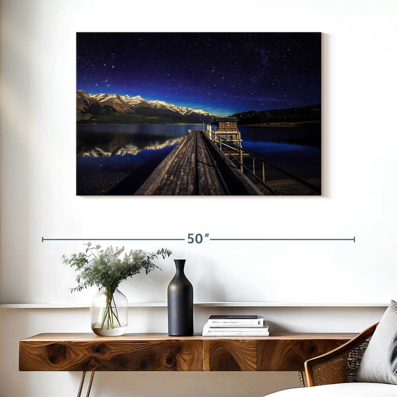 Alvord Starry Night Bridge, 26" H x 39" W