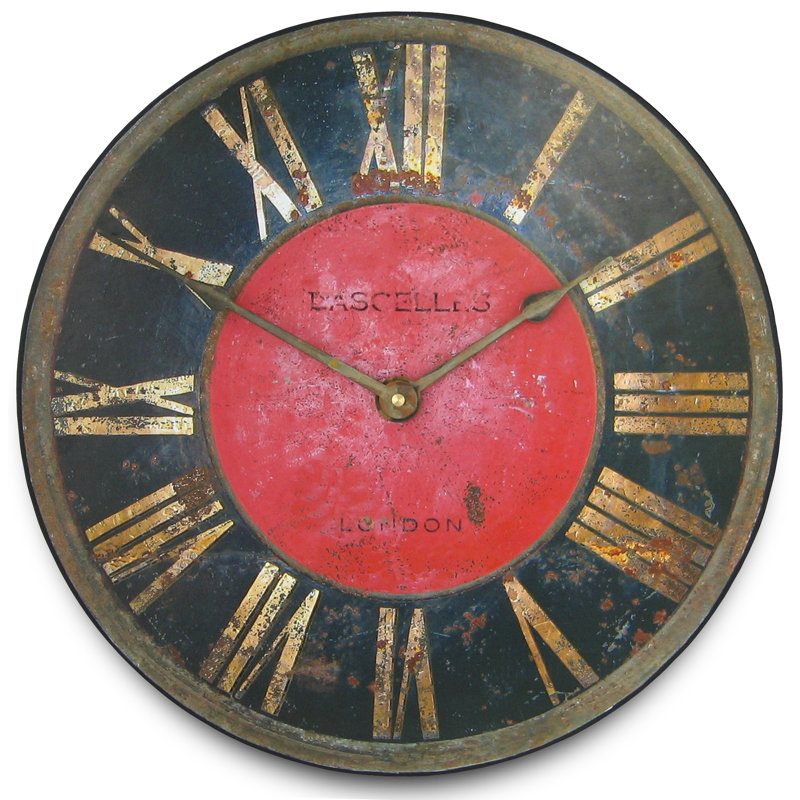 Loring Turret Wall Clock, 36cm H x 36cm W