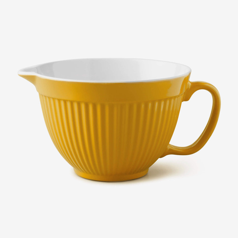 Melamine Mixing Bowl Jug 20cm, Mustard