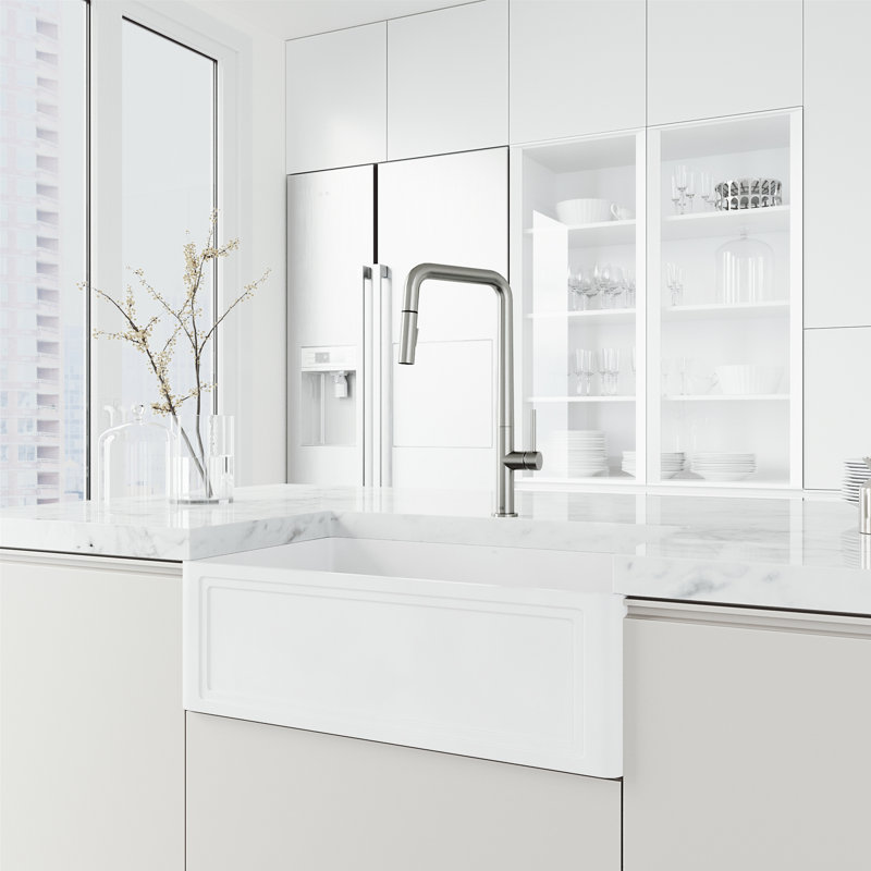 Robinet de cuisine Parsons, Acier inoxydable