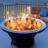 21'' Round Stainless Steel Fire Pit Tool