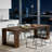 Elegant Kitchen Table,Extra-Longdining Table,Chic 2-Person Desk,Conference Table