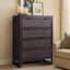 Solid Wood 76cm W 4 - Drawer Chest of Drawers-124338540