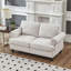 Canapé en tissu moderne rembourré en polyester-1389563047