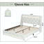 Grand cadre de lit tapissier grand avec lumières DEL et station de charge-2103199998-2103199999