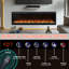 Linear Recessed-In Electric Fireplace With Remote Control, Adjustable Heat & Timer-1023105740