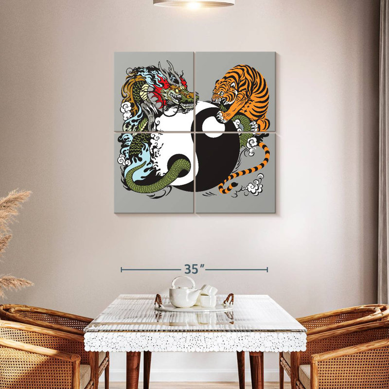 Adella Dragon And Tiger Yin Yang