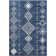 Bodrum Tribal Native Blues Area Rug