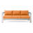 Shore Outdoor Patio Aluminum Sofa-1247526533
