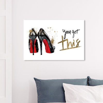 «You Got Red», impression sur toile