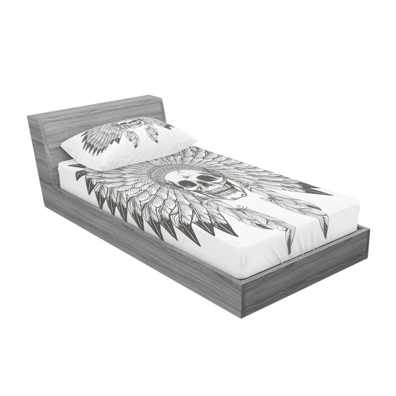 Microfiber Sheet Set, Twin XL Sheet Set with Fitted Sheet