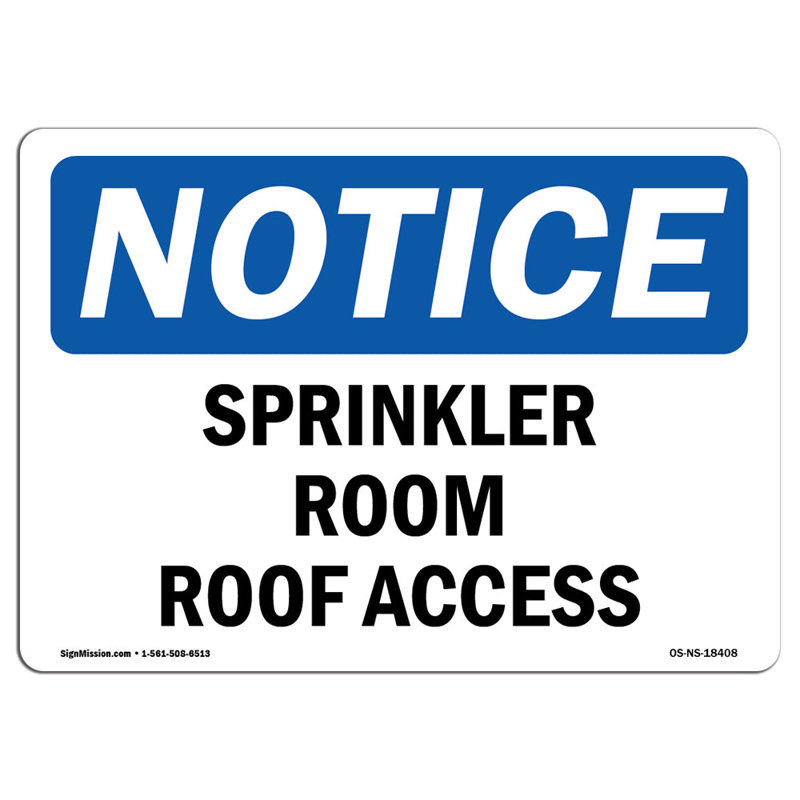 Notice Sign