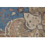 Tapis bleu surdimensionné 7 x 10 po